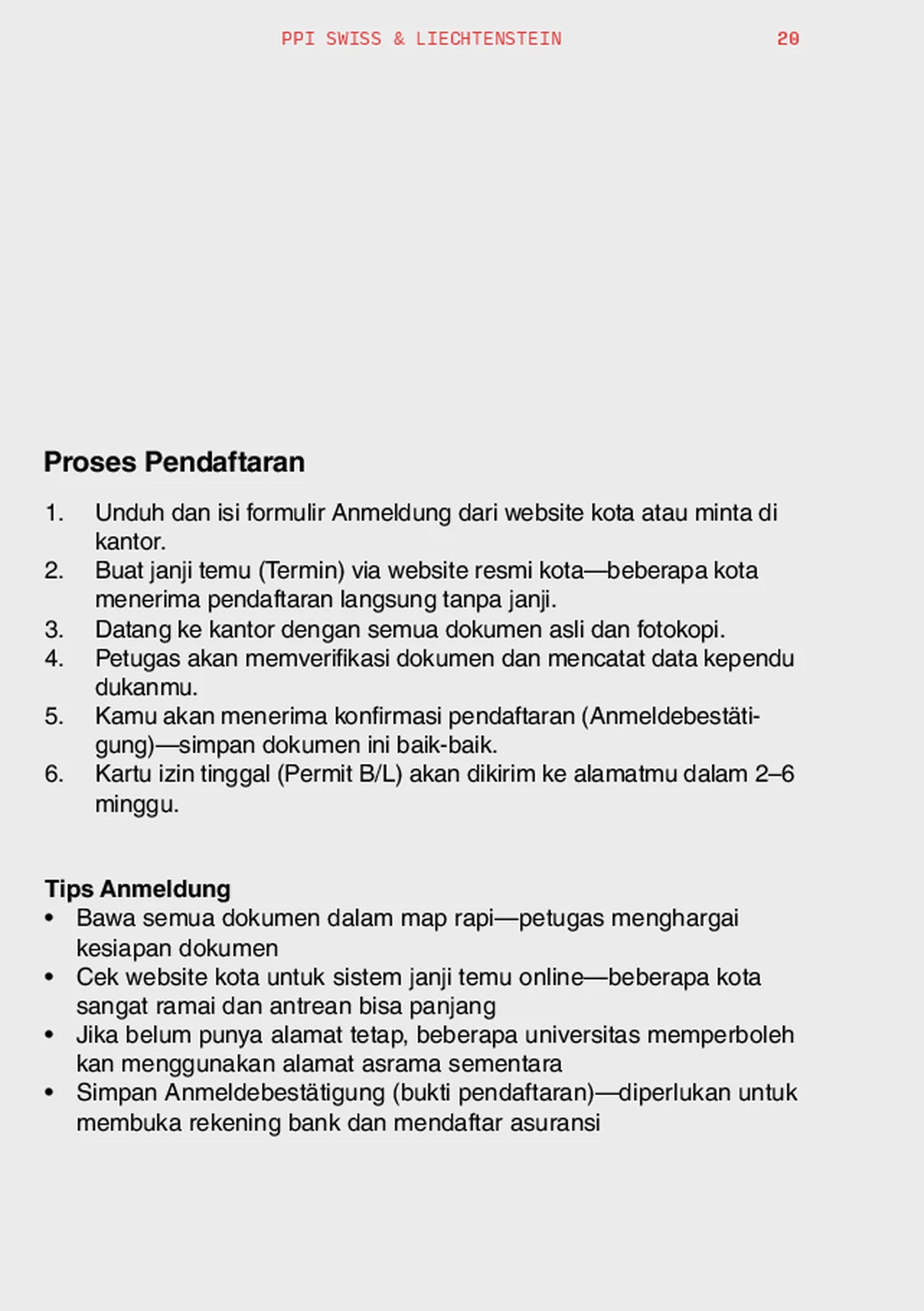 Halaman 20 booklet Wägwiiser